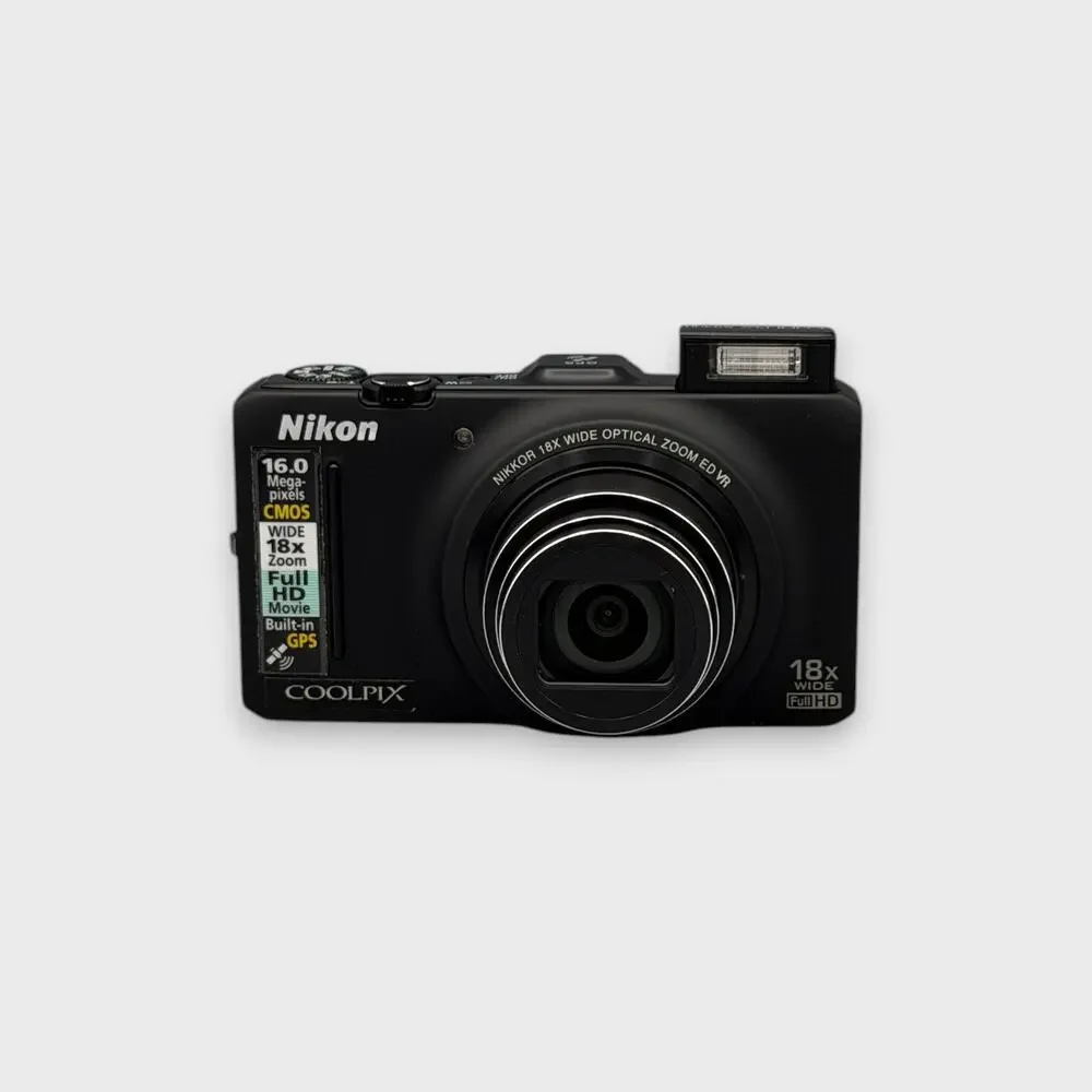 Nikon Coolpix S9300 Digital Camera | 16MP | Black
